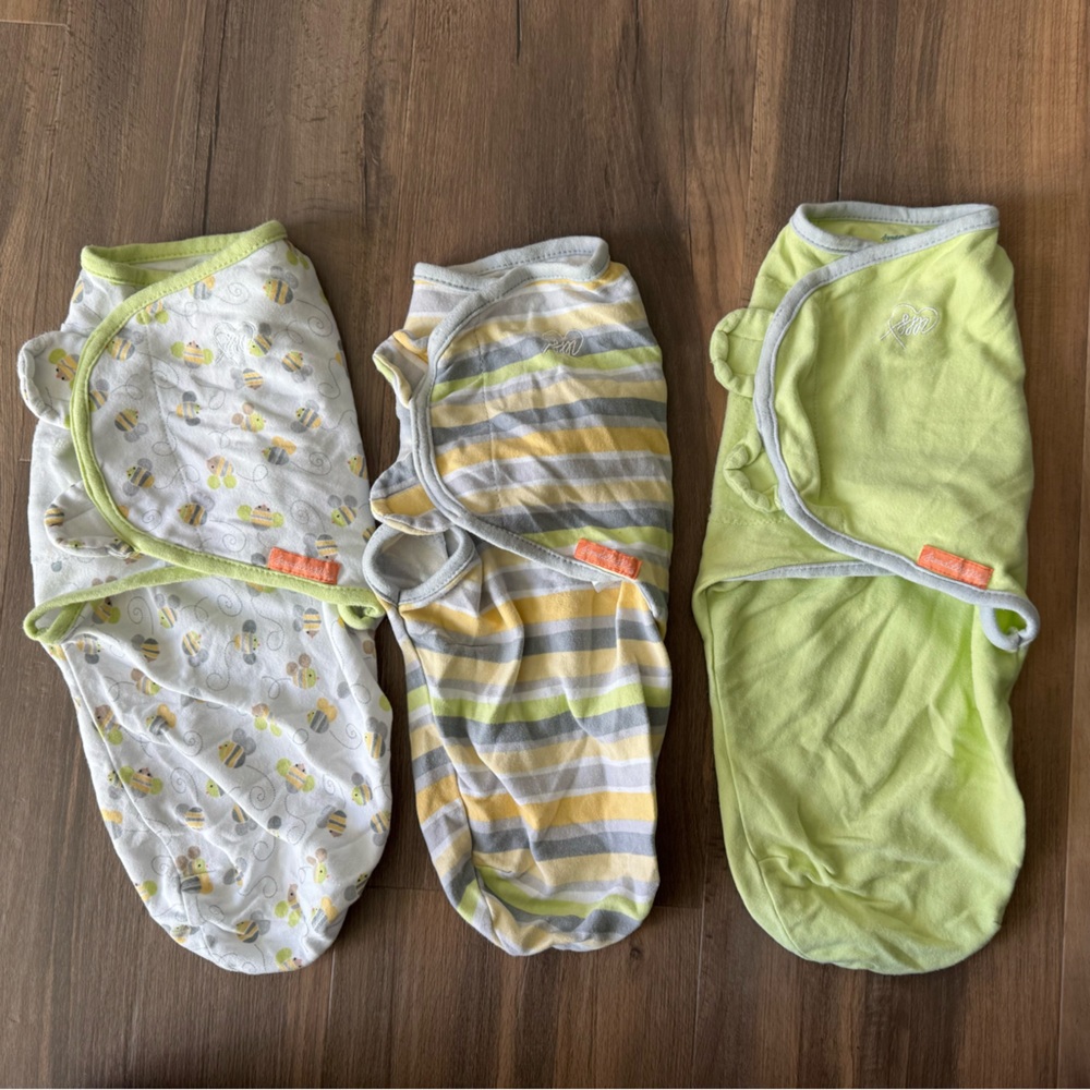 SwaddleMe velcro swaddles